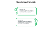 Creative Questions PPT Template Presentation