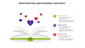 download free ppt templates education slide