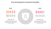 free demographic powerpoint template model