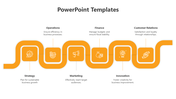 Unlock Yellow Color PowerPoint And Google Slides Template