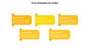 Creative Free Templates For Slides-Five Node