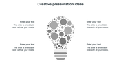 Creative Presentation Ideas Template PowerPoint Slide