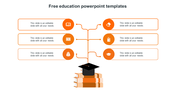 Best Free Education PowerPoint Templates Design with icons