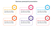 Attractive Multicolour Business Presentation Themes