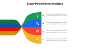 Multi-Color Innovative Classy PowerPoint Templates Slide