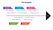 Beauteous Fish Template For PowerPoint Presentation