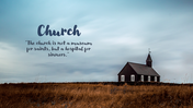 Church Backgrounds PowerPoint and Google Slides Themes