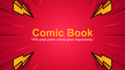 Comic Book Background Presentation and Google Slides Themes