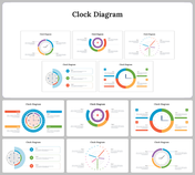 Clock Diagram PPT Presentation and Google Slides Templates