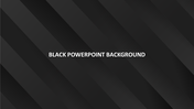 Stunning black PowerPoint background slide template