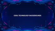 Innovative Cool Technology Backgrounds Slide Template