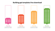 building ppt templates free download slide