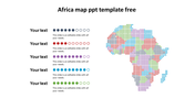 Innovative Africa Map PPT Template Free Slide Design