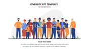 Incomparable Diversity PPT Template Presentation slides