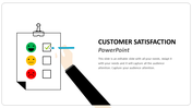 Survey Design Customer Satisfaction PowerPoint Slide