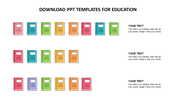 Innovative Download PPT Templates For Education Design