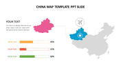 Download Unlimited China Map Template PPT Slide