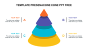 Interesting Template Presenacone Cone PPT Slides 