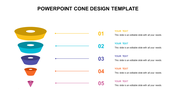 Stunning PowerPoint Cone Design Template PPT Themes