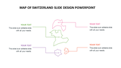 The Best Map Of Switzerland Slide Design PowerPoint