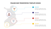 Effective finland map presentation template design