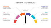 Excellent Break Even Point Download Design Template