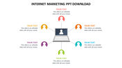 Internet Marketing PPT Template Download For Google Slides