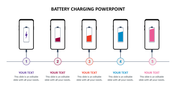 Bright Battery Charging PowerPoint Template presentation