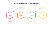 Approval Process PPT Downloads Model presentation slide