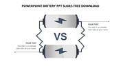 PowerPoint Battery PPT Slides Free Download Immediately