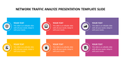 Stunning Network Traffic Analyze Presentation Template Slide