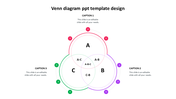 Use Gorgeous Venn Diagram PPT Template Design-3 Node