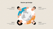 Download Our 100% Editable Racism PPT Design 4-Node