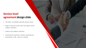 Use Service Level Agreement Design Slide Template PPT