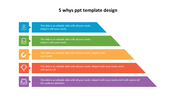 Our Predesigned 5 Whys PPT Template Designs