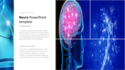 Awesome Neuro PowerPoint Template Presentation Slide  