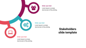 Pre-designed Stakeholders Slide Template Presentation