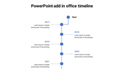 Simple PowerPoint add in office timeline