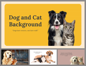 Dog and Cat Backgrounds Presentation and Google Slides