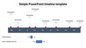 Unique PowerPoint timeline template design -16 Node