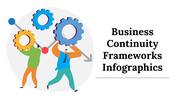 Business Continuity Frameworks Infographics PPT Template