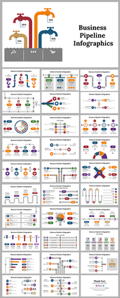 Business Pipeline Infographics PPT And Google Slides