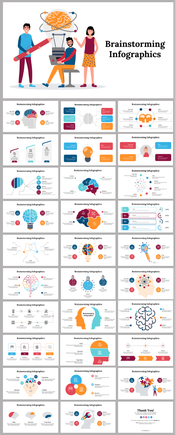 Brainstorming Infographics PPT And Google Slides Themes