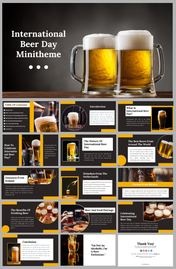 International Beer Day Minitheme PPT And Google Slides