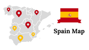 Spain Map PowerPoint Presentation And Google Slides