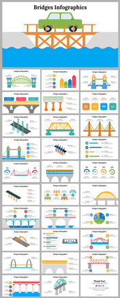 Bridges Infographics PowerPoint And Google Slides Themes