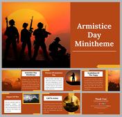 Armistice Day Minitheme PowerPoint And Google Slides 