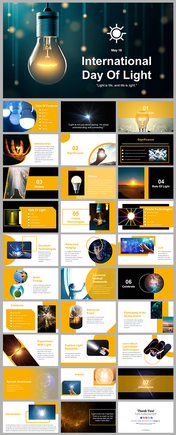 International Day of Light PPT And Google Slides Themes