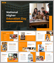 National Higher Education Day PPT And Google Slides Themes