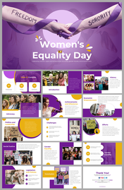 Womens Equality Day PowerPoint And Google Slides Themes